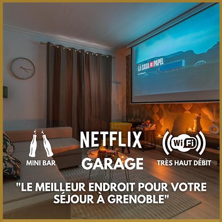 Luxury Cinephile - Netflix - 2 Balcons - Garage Prive - Minibar Apartment Grenoble Exterior photo
