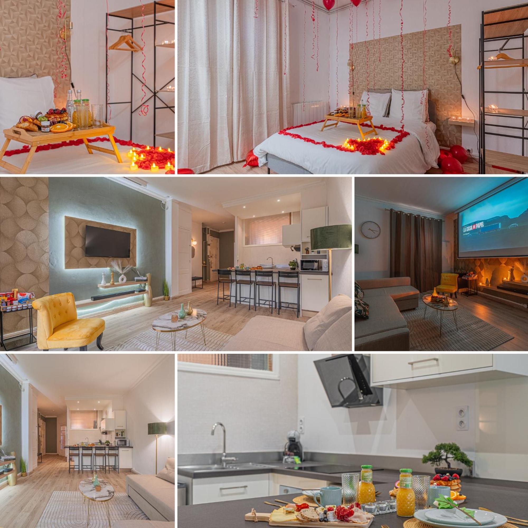 Luxury Cinephile - Netflix - 2 Balcons - Garage Prive - Minibar Apartment Grenoble Exterior photo